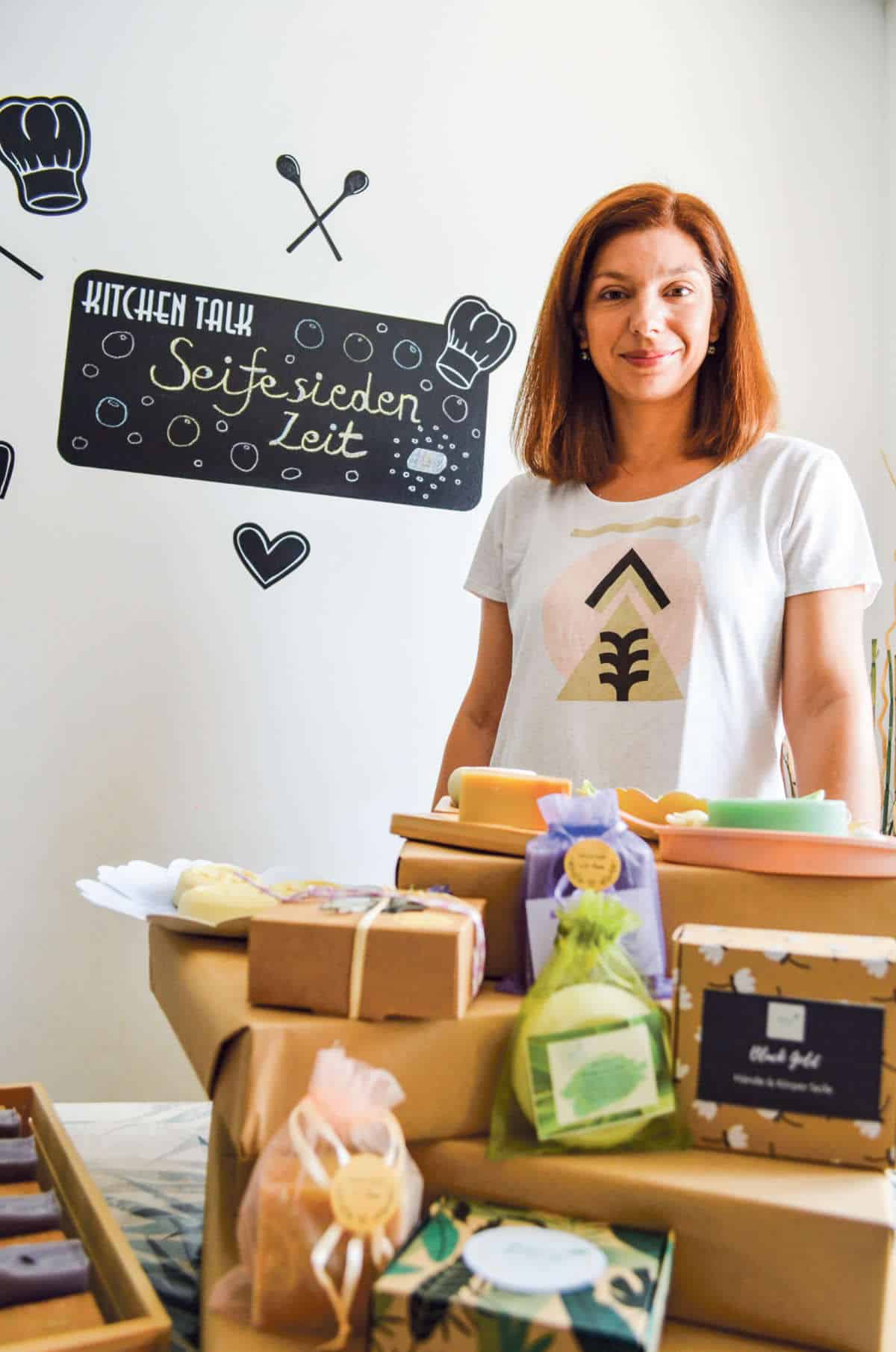 Seifenmacherin Branka Mancic / Anzeiger Thal Gäu Olten