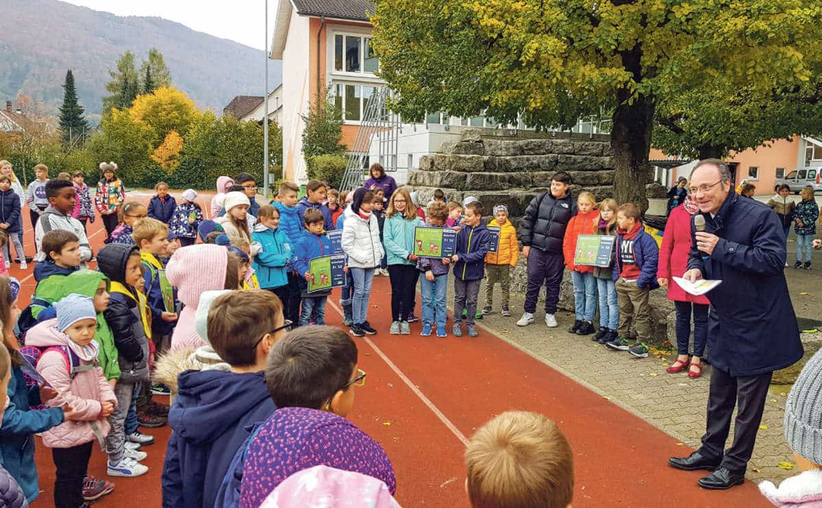 Aktion «Walk to school» / Anzeiger Thal Gäu Olten