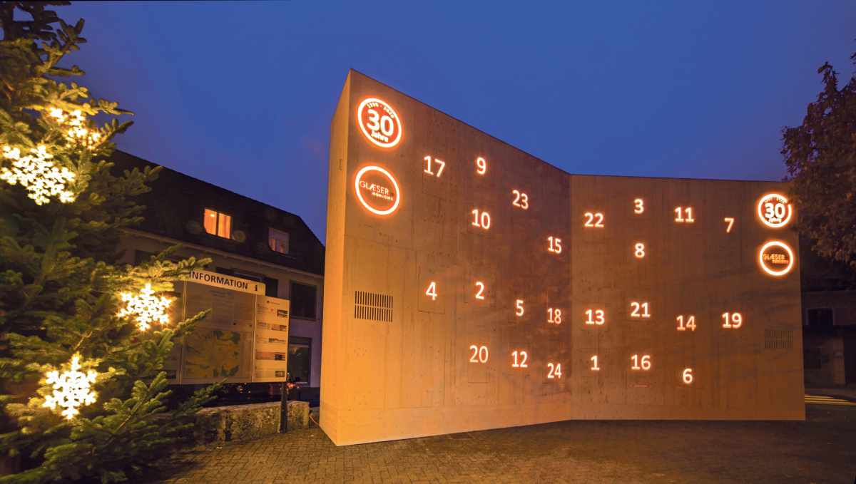 Glaeser Mümliswil AG Adventskalender / Anzeiger Thal Gäu Olten