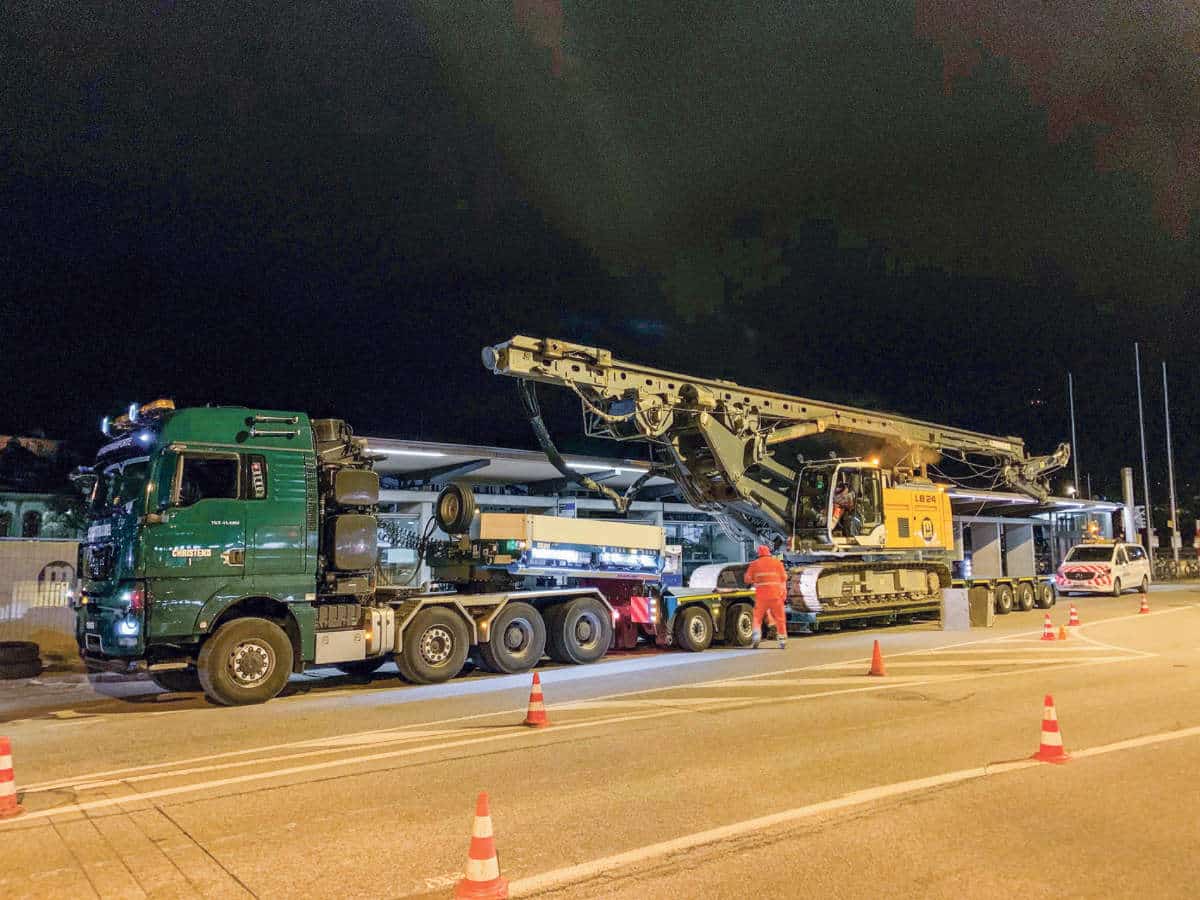 Bauarbeiten Oltner Bahnhofquai / Anzeiger Thal Gäu Olten