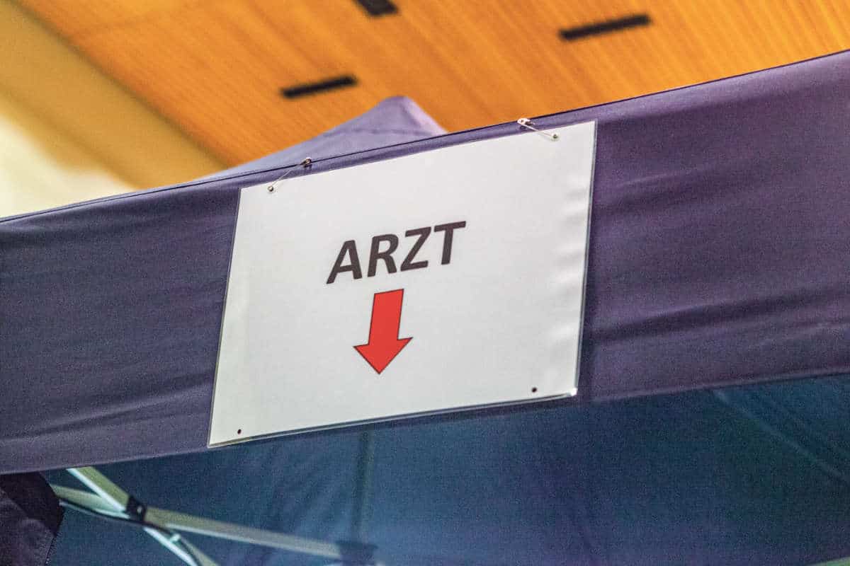 Impfzentrum in der Stadthalle Olten / Anzeiger Thal Gäu Olten