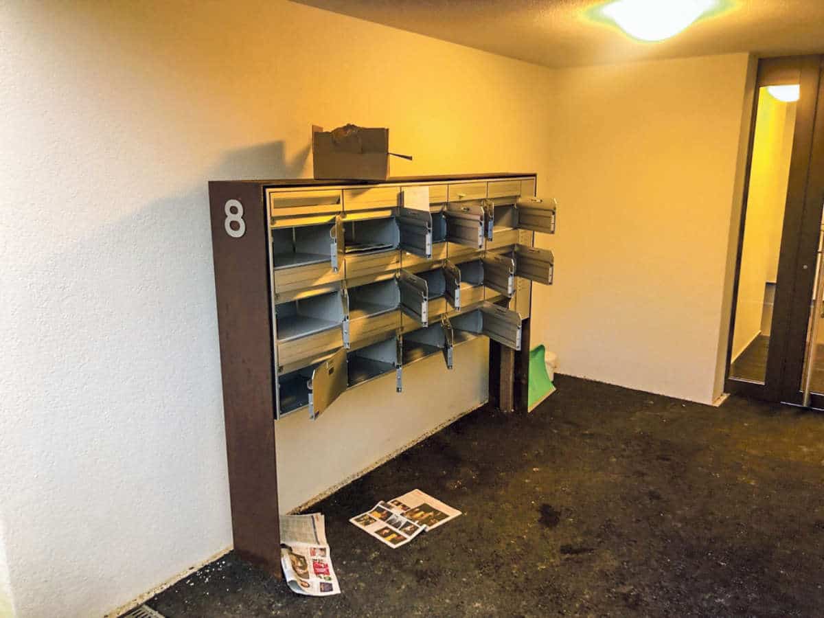 Diebstahl Briefkaesten / Anzeiger Thal Gäu Olten