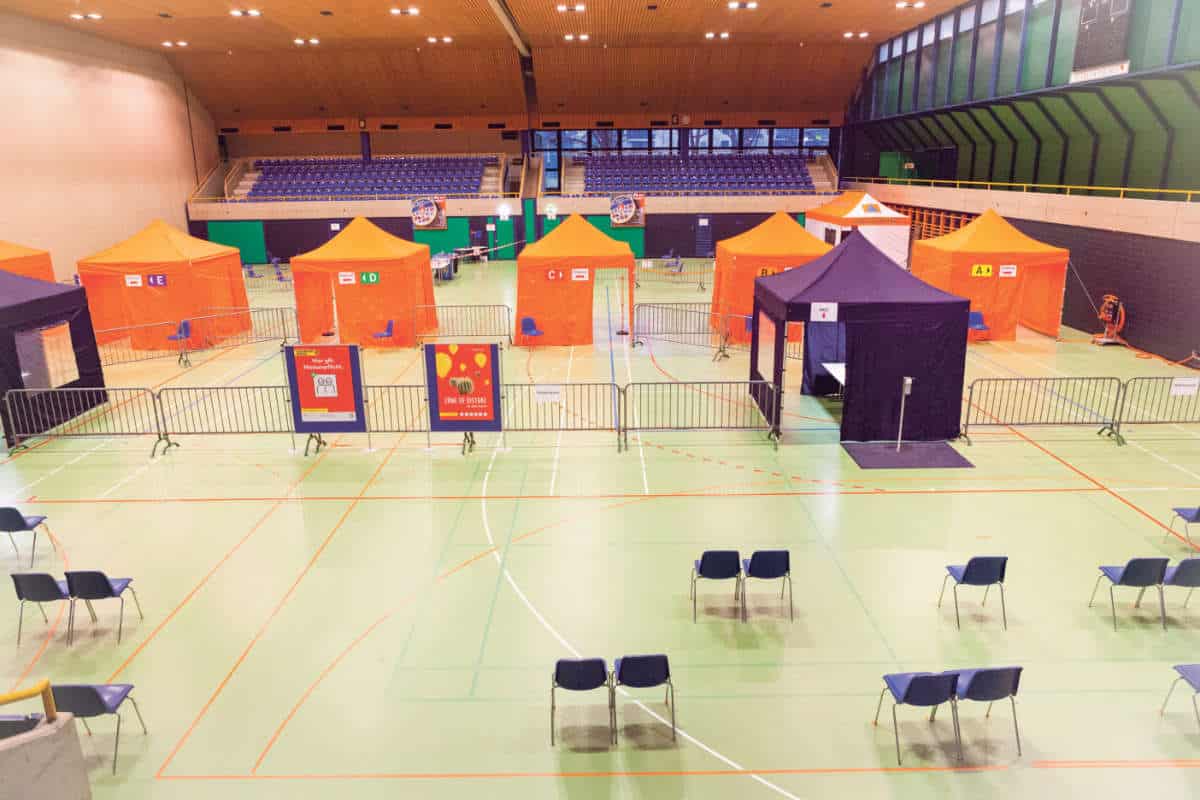 Impfzentrum Olten / Anzeiger Thal Gäu Olten