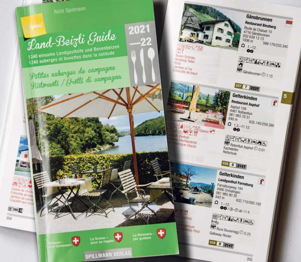 Land-Beizli-Guide 2021/22 / Anzeiger Thal Gäu Olten