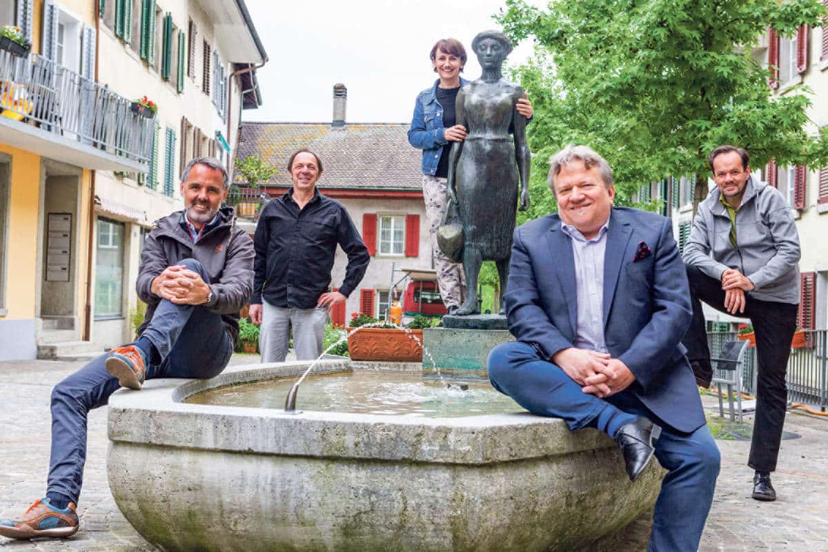 Gruppe im Graben / Anzeiger Thal Gäu Olten