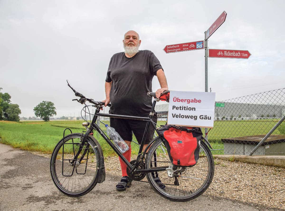 Petition Veloweg Gaeu / Annzeiger Thal Gaeu Olten