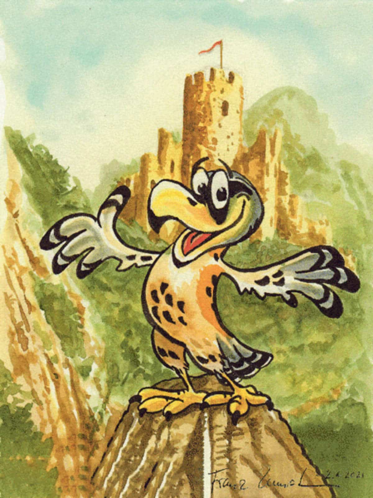 Erlebnis-Trail auf Neu-Falkenstein / Anzeiger Thal Gaeu Olten