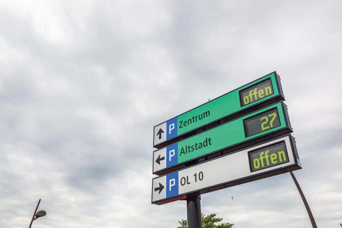 Parkleitsystem Olten / Anzeiger Thal Gaeu Olten