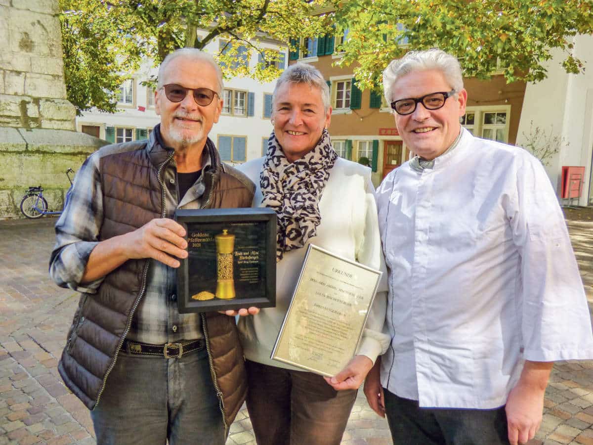 «Mimi» und Louis Bischofberger / Anzeiger Thal Gaeu Olten