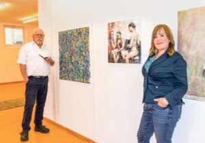 Christoph Aerni mit Tochter Rebecca / Anzeiger Thal Gäu Olten