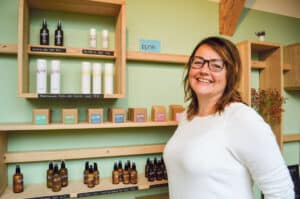 Aromatherapeutin Petra Jeker / Anzeiger Thaö Gäu Olten