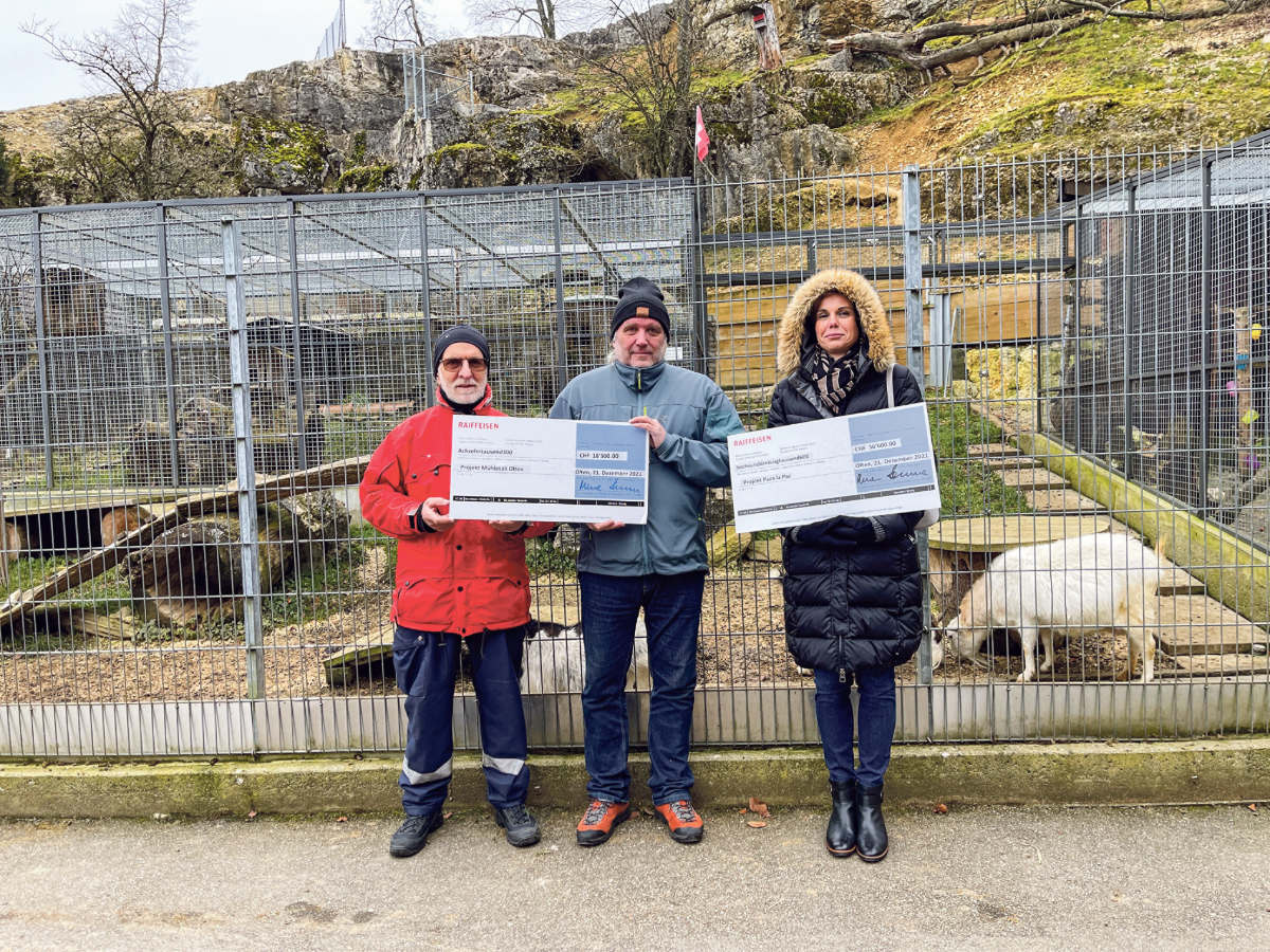 Wildpark Mühletaeli / Anzeiger Thal Gäu Olten