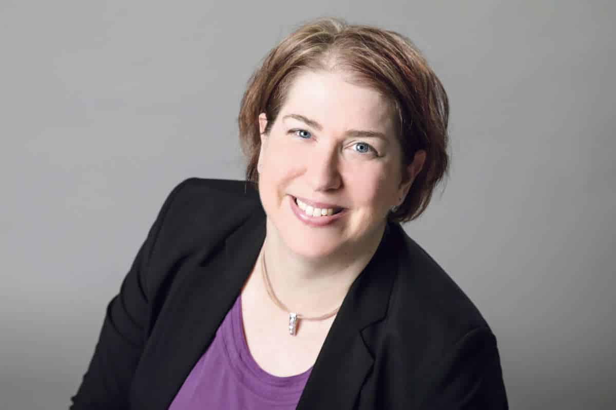 Bernadette Gasche, Praesidentin von Gewerbe Balsthal / Anzeiger Thal Gäu Olten