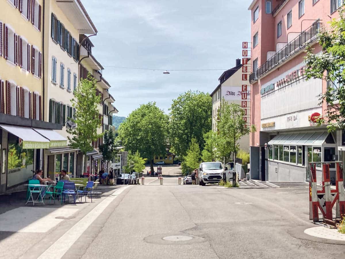 Bauarbeiten Muehlegasse Olten / Anzeiger Thal Gäu Olten