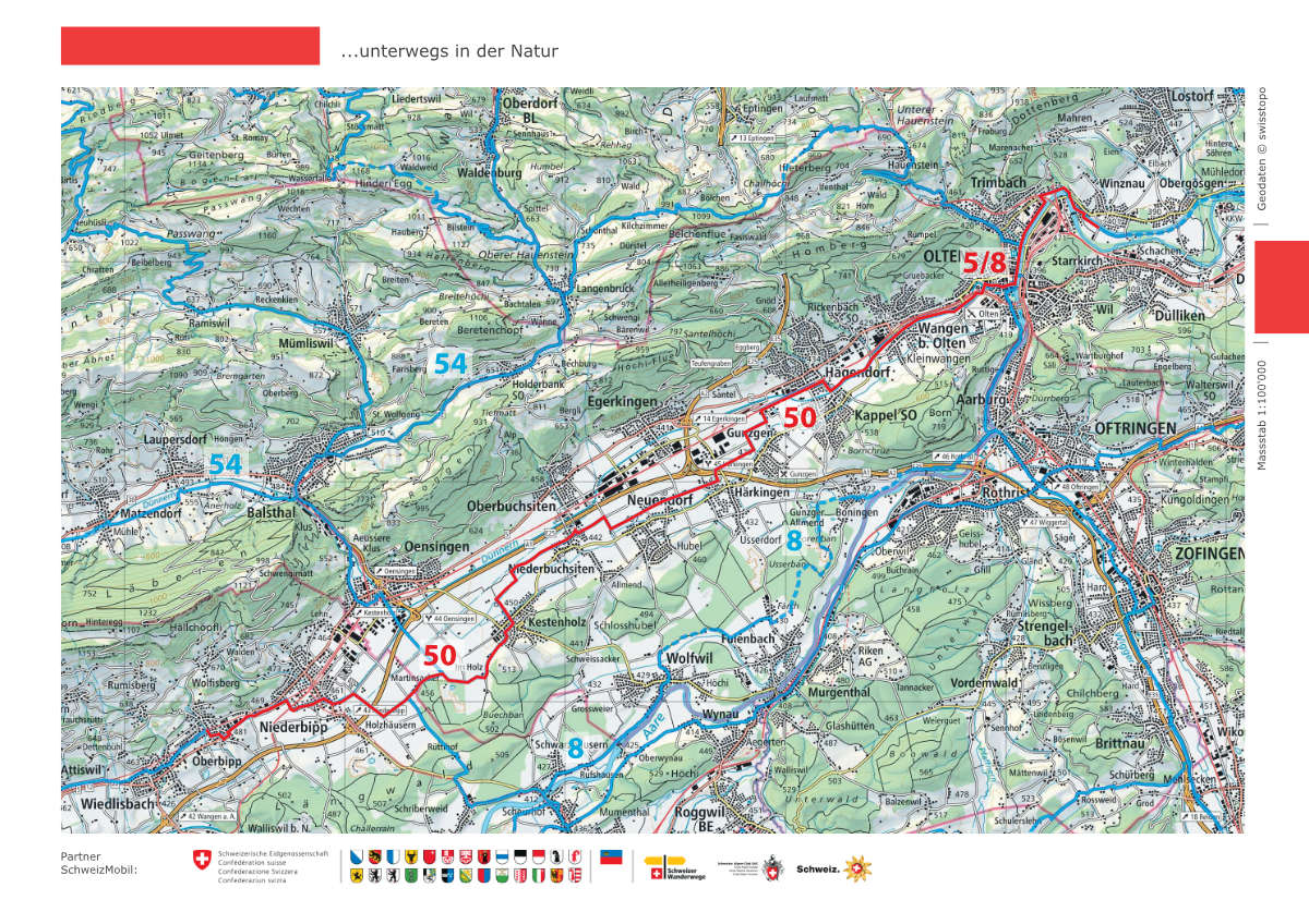 Velotour quer durchs Anzeigergebiet / Anzeiger Thal Gäu Olten