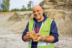 Knochenfund Kiesgrupe Härkingen / Anzeiger Thal Gäu Olten