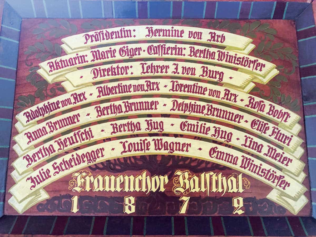 Frauenchor Balsthal / Anzeiger Thal Gäu Olten