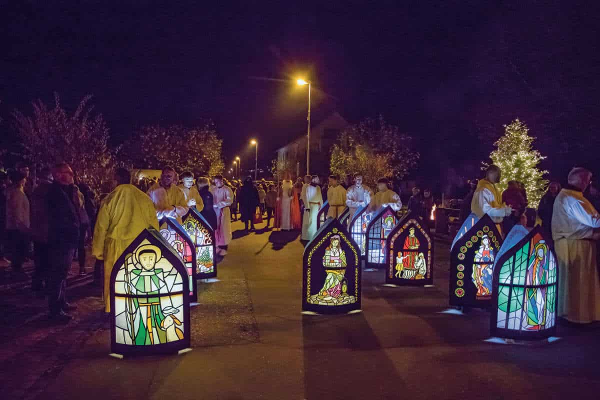 Iffelen der Samichlauszunft Neuendorf / Anzeiger Thal Gäu Olten