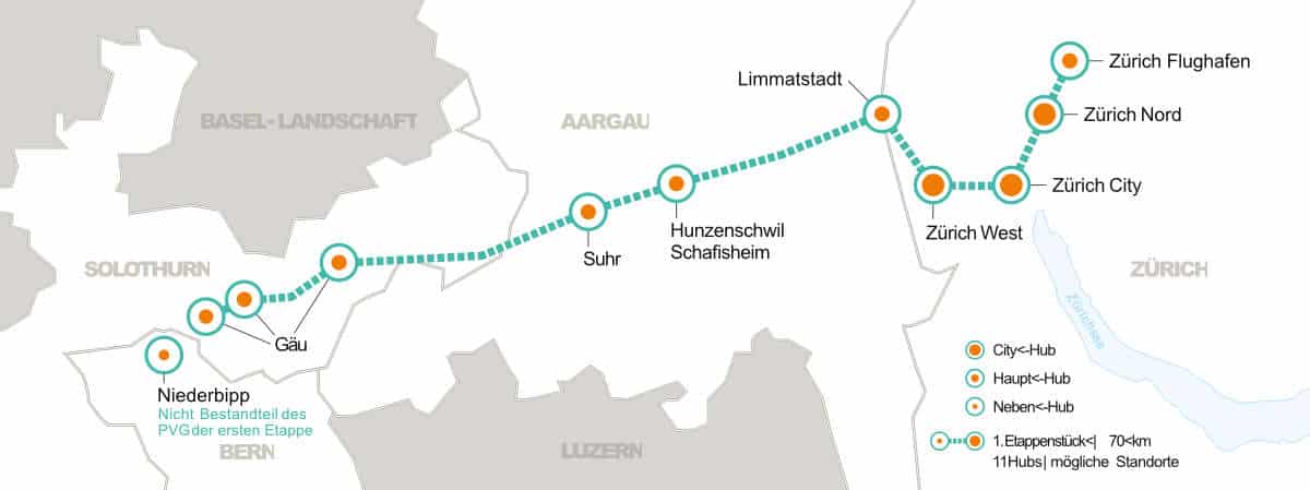 Cargo sous terrain / Anzeiger Thal Gäu Olten