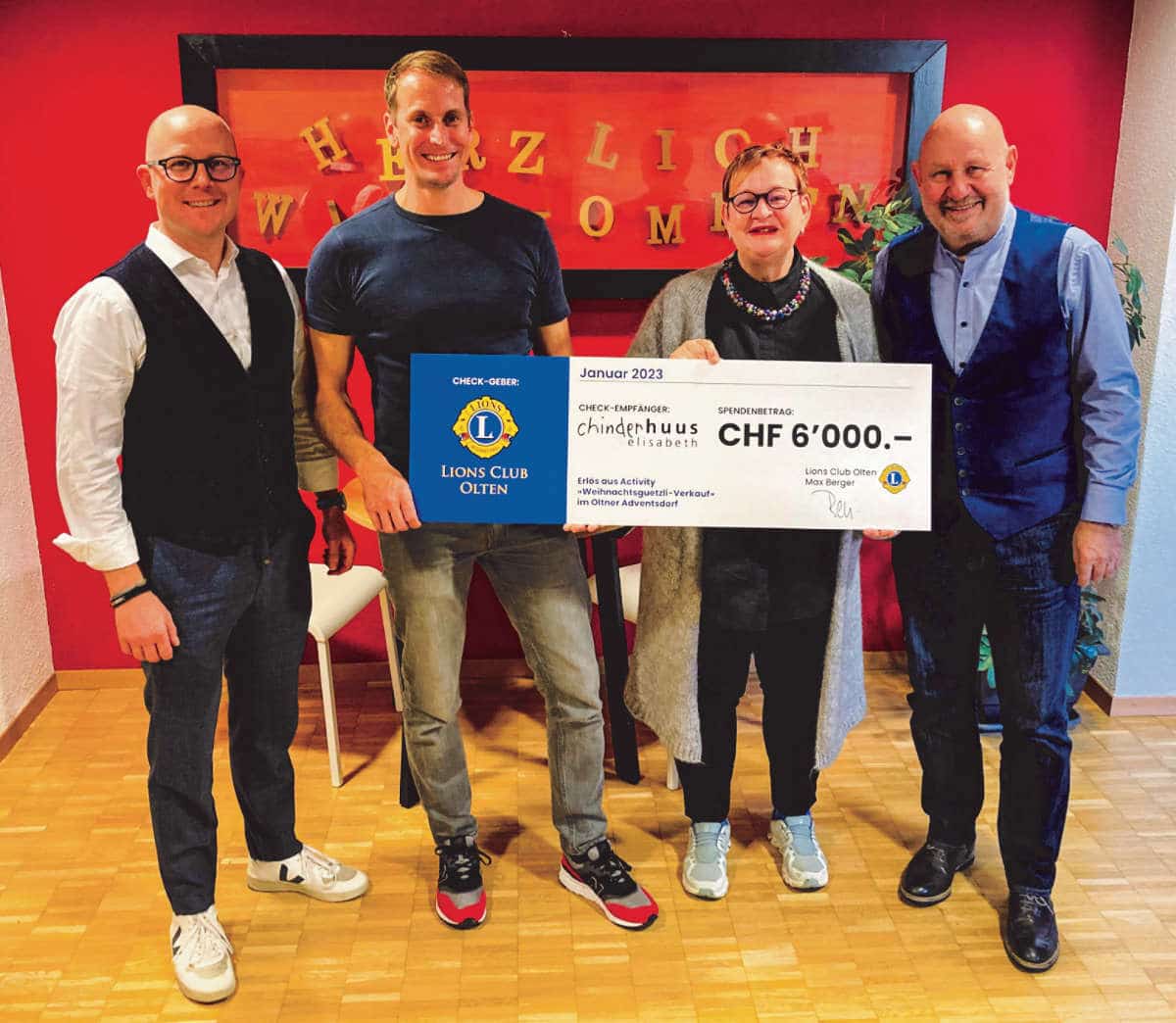 Lions Club Olten / Anzeiger Thal Gäu Olten