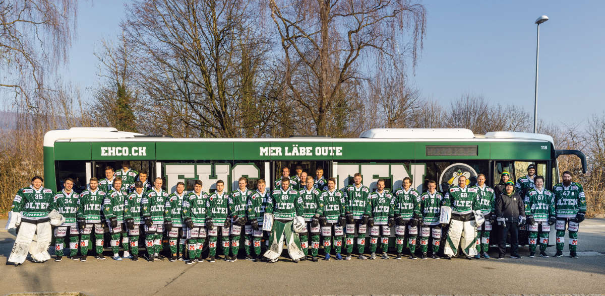 EHC Olten Bus Bogg / Anzeiger Thal Gäu Olten