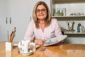 Porzellan-Malschule von Lotti Haerdi / Anzeiger Thal Gäu Olten