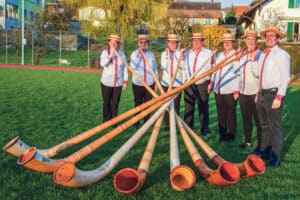 Alphorngruppe Laupersdorf Gaeuer Spileleute / Anzeiger Thal Gàu Olten