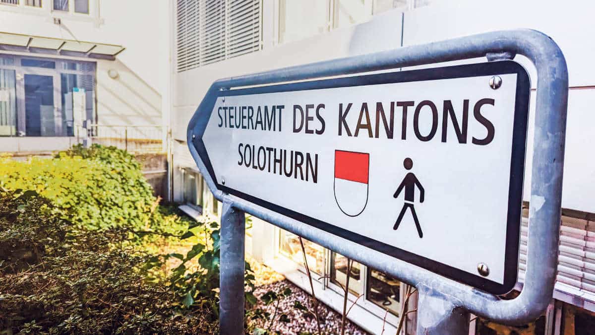 Steueramt Kanton Solothurn / Anzeiger Thal Gäu Olten