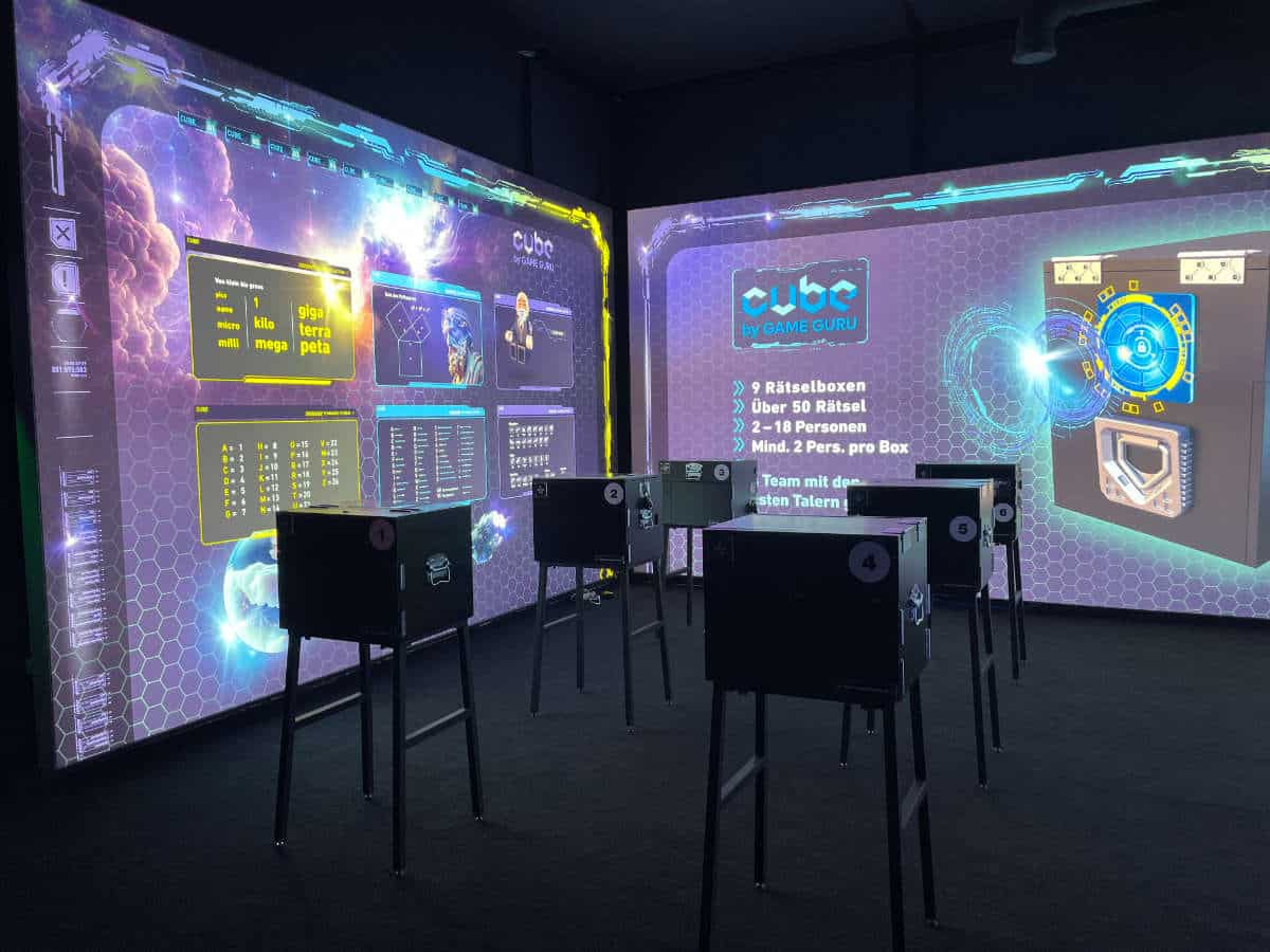 Cube Rätselboxen im you event center in Oftringen Anzeiger TGO