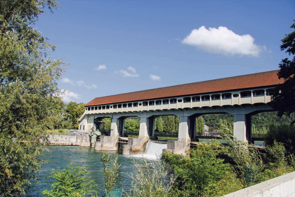 Stauwehr Winznau / Anzeiger Thal Gäu Olten