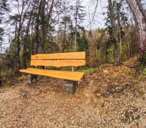 Matzendorfer Kreuzweg Holzbank / Anzeiger Thal Gäu Olten