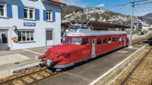 Rote Pfeil Oensingen-Balsthal-Bahn / Anzeiger Thal Gäu Olten