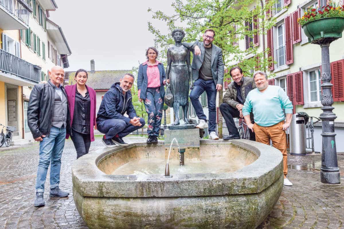 Gruppe im Graben / Anzeiger Thal Gäu Olten