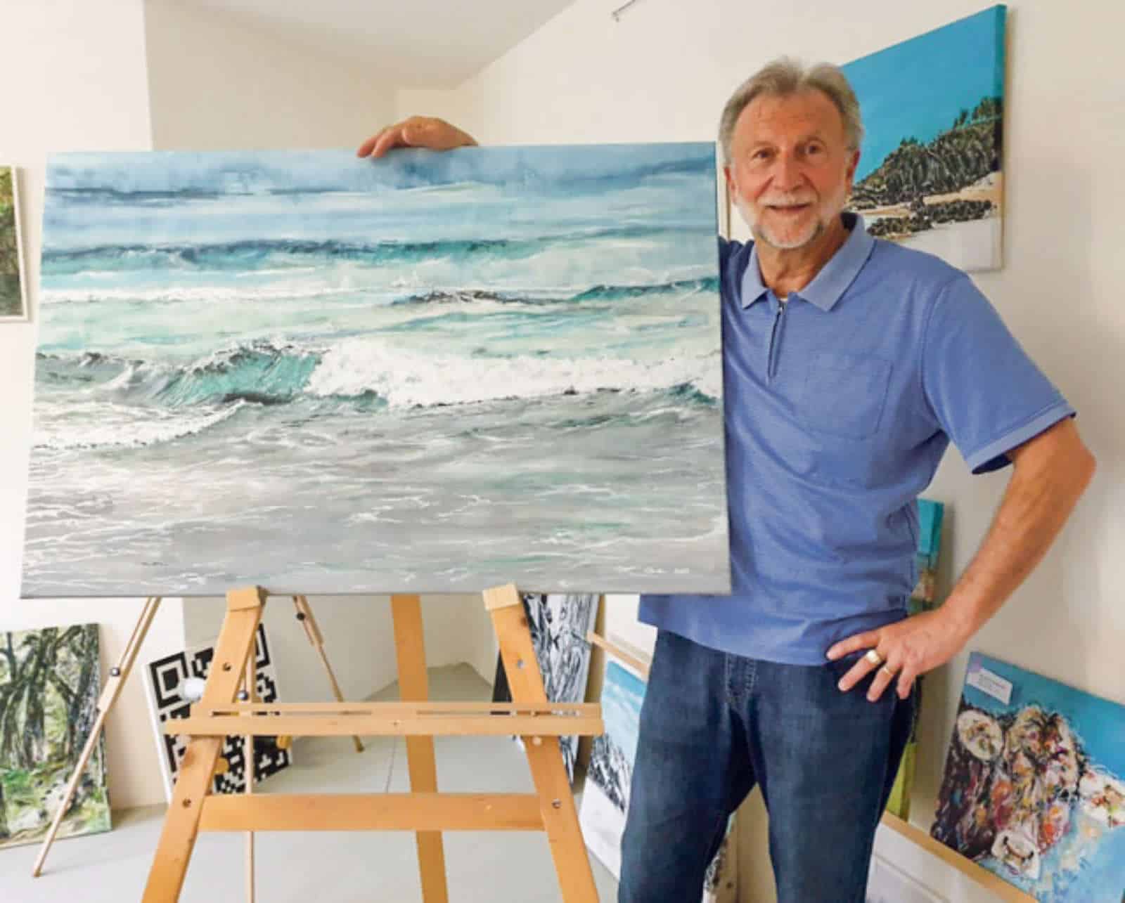 Trimbacher Maler Gerold Senn / Anzeiger Thal Gäu Olten