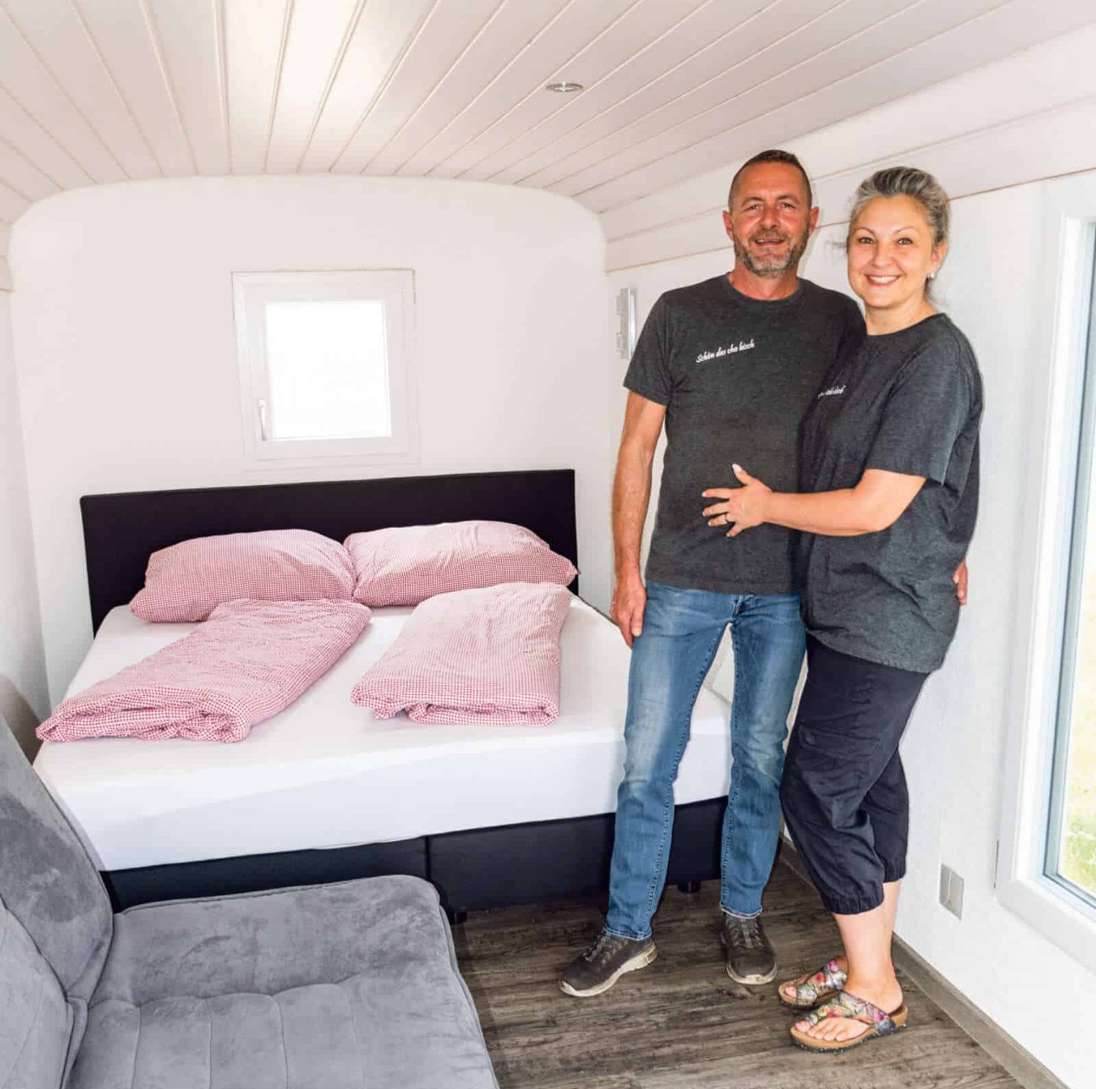 Uebernachten im Bauwagen Matzendörfer Stierenberg / Anzeiger Thal Gäu Olten