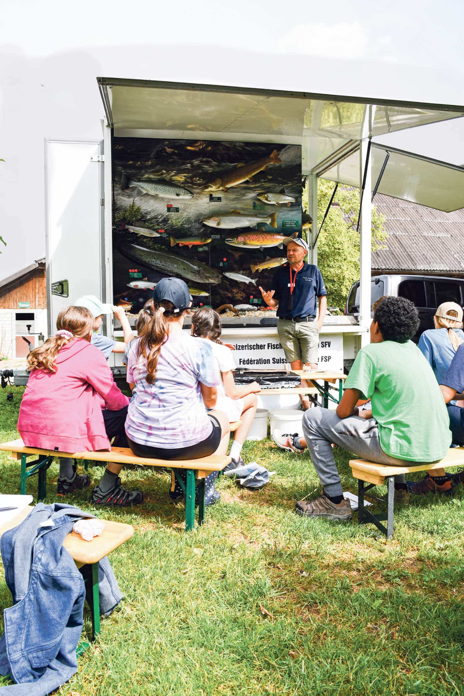 «Fischer machen Schule» / Anzeiger Thal Gäu Olten