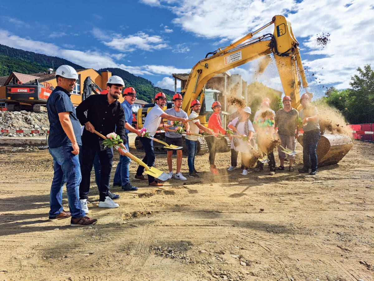 Bau des neuen Muehlemattschulhauses in Egerkingen / Anzeiger Thal Gäu Olten
