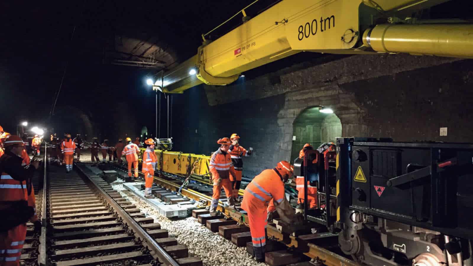 Sanierung des Hauenstein-Basistunnels / Anzeiger Thal Gäu Olten