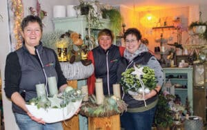 Blumen-Deco Buntspecht / Anzeiger Thal Gäu Olten