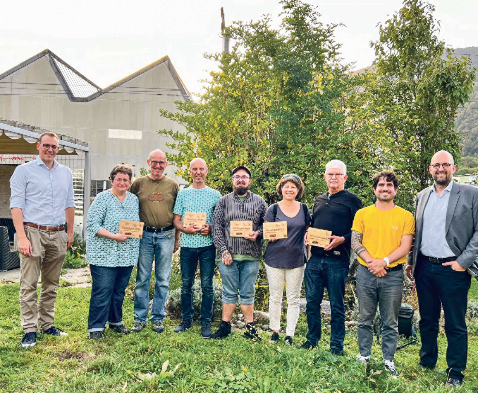 Projekt «Oensingen blüht» / Anzeiger Thal Gäu Olten