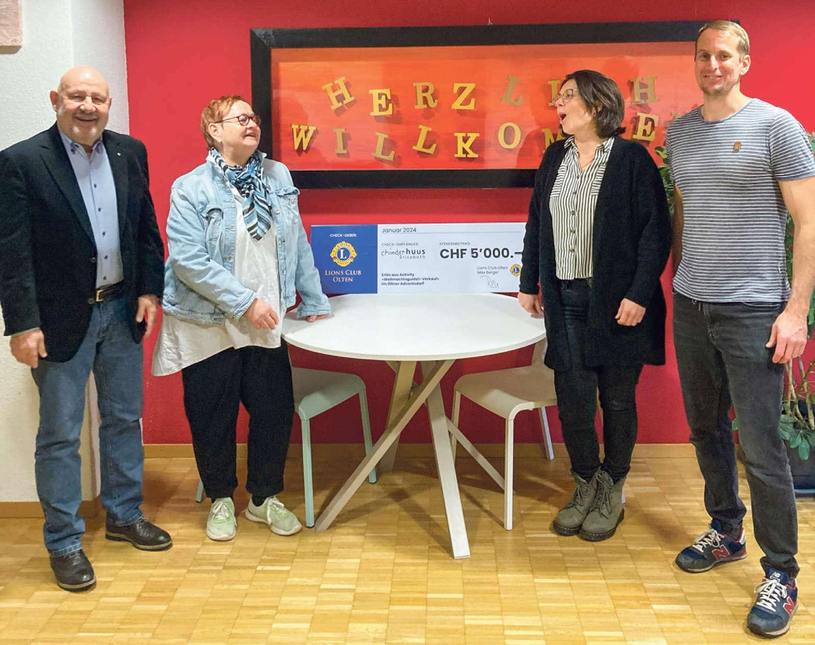 Advents-Activity der Oltner Lions / Anzeiger Thal Gäu Olten