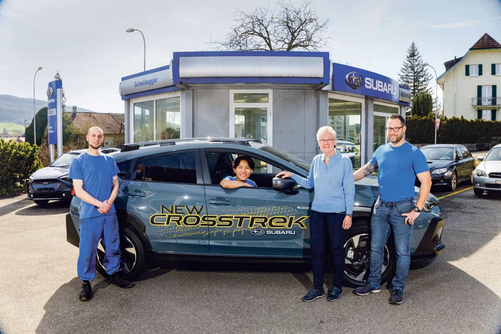 Garage Scheidegger in Wangen bei Olten / Anzeiger Thal Gäu Olten