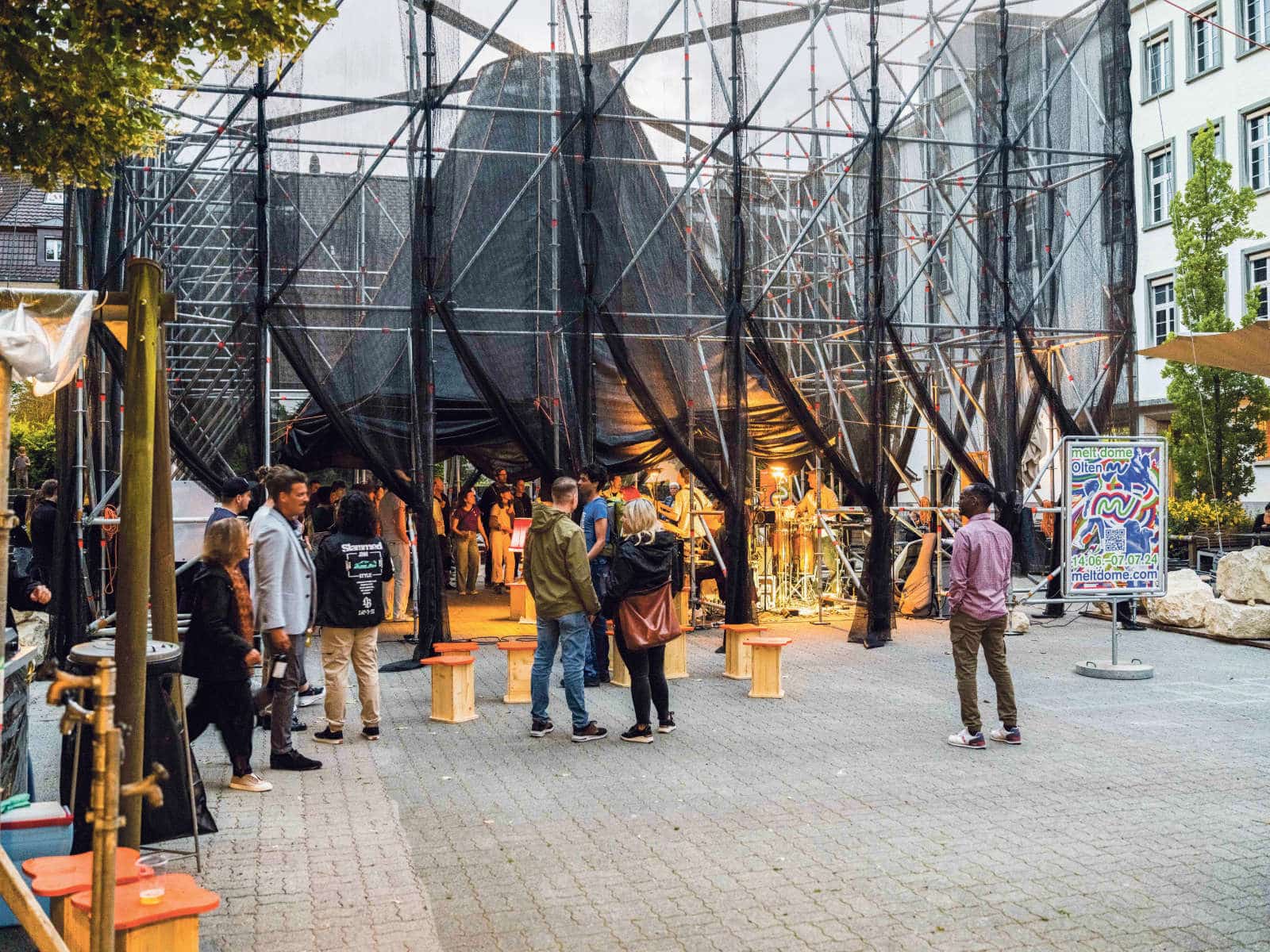 Interdisziplinäre Kulturfestival melt dome in Olten / Anzeiger Thal Gäu Olten