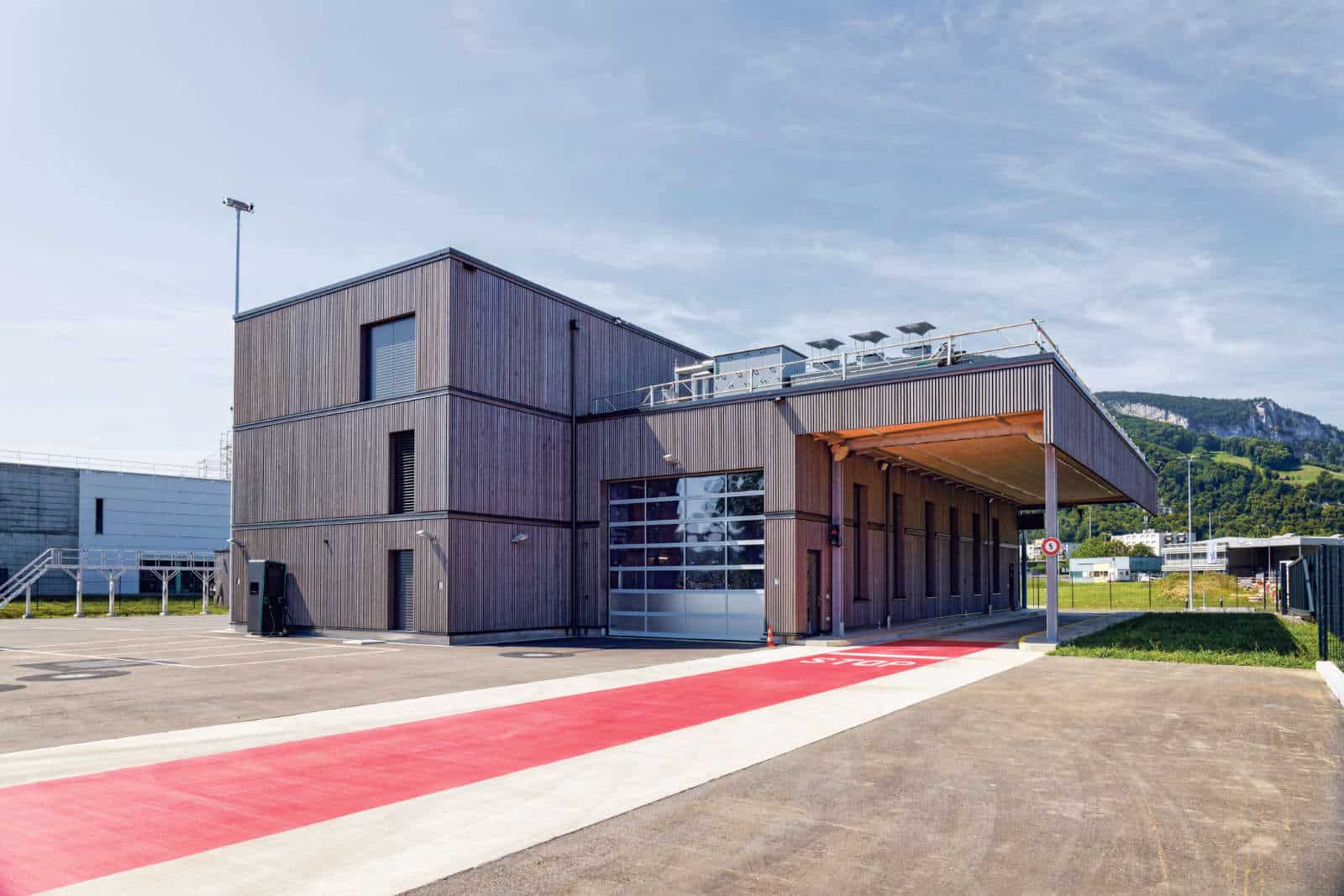 Kontrollzentrum Schwerverkehr Oensingen / Anzeiger Thal Gäu Olten