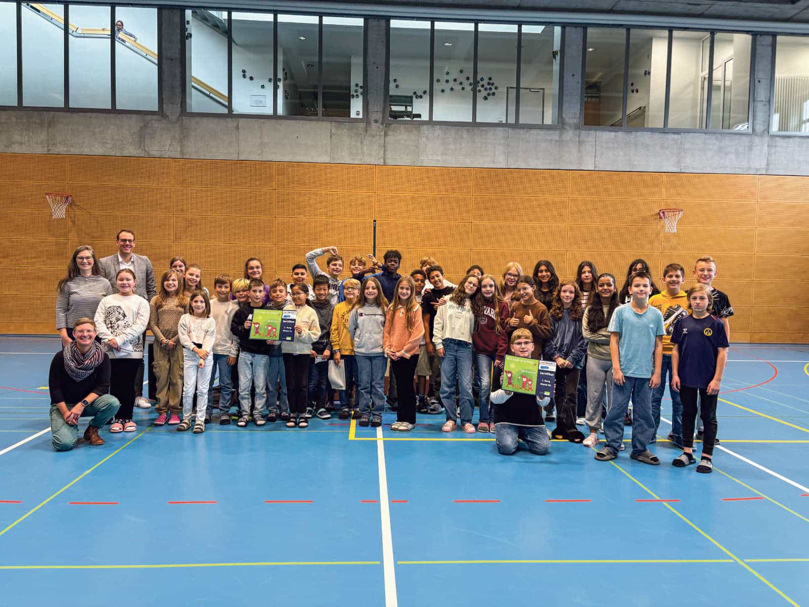 Walk to school Oensingen / Anzeiger Thal Gäu Olten