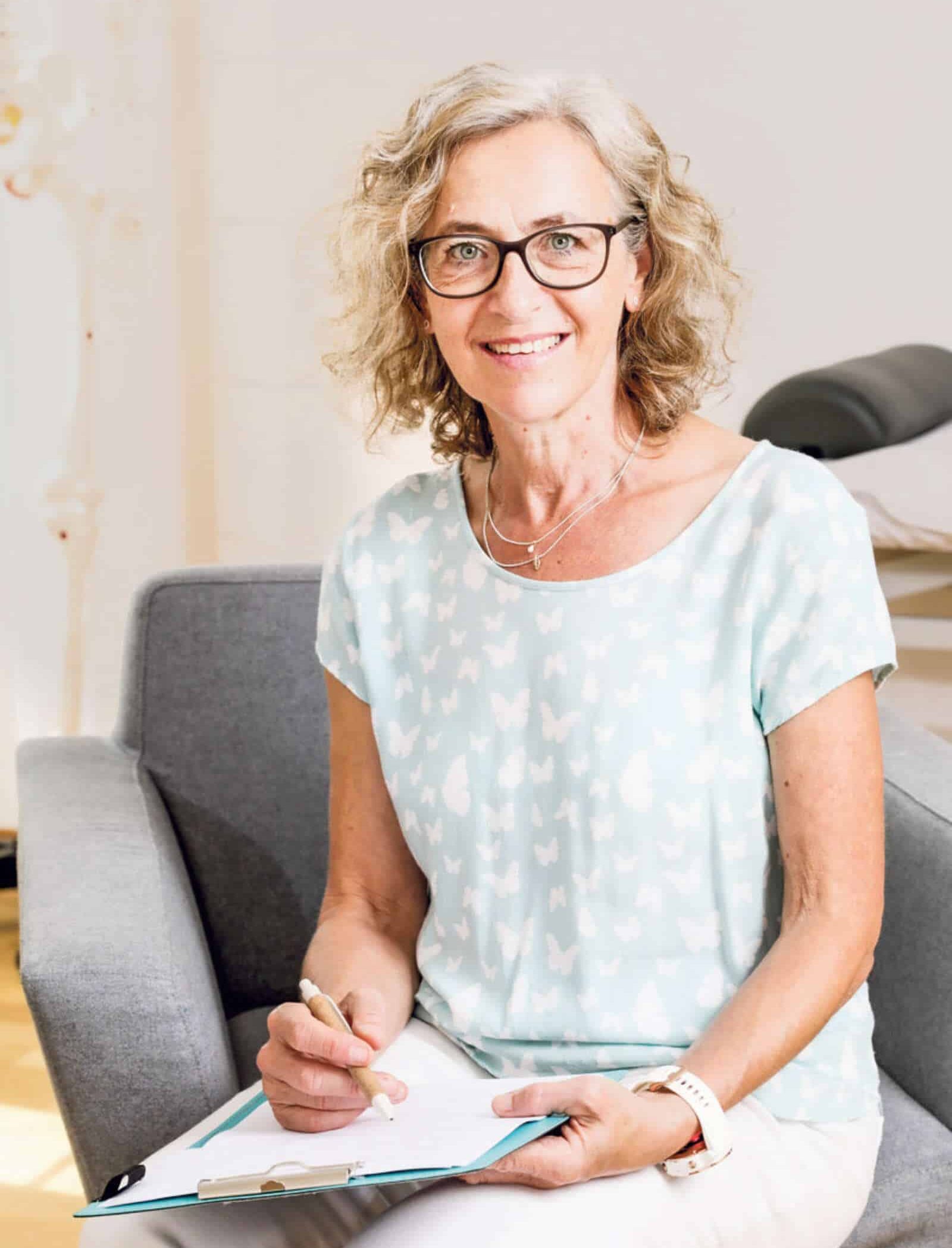 Claudia Schaeren Atem- und Schmerztherapeutin / Anzeiger Thal Gäu Olten