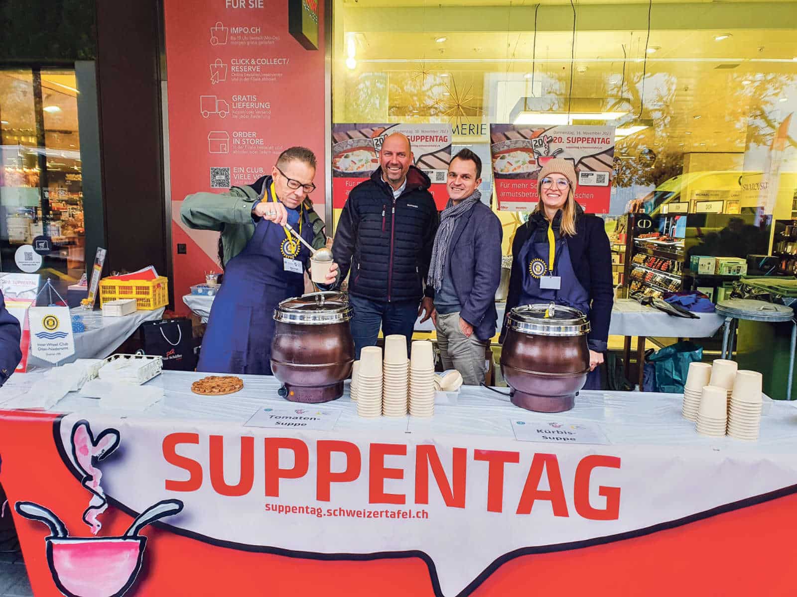 21. Mal zum Nationalen Suppentag / Anzeiger Thal Gäu Olten