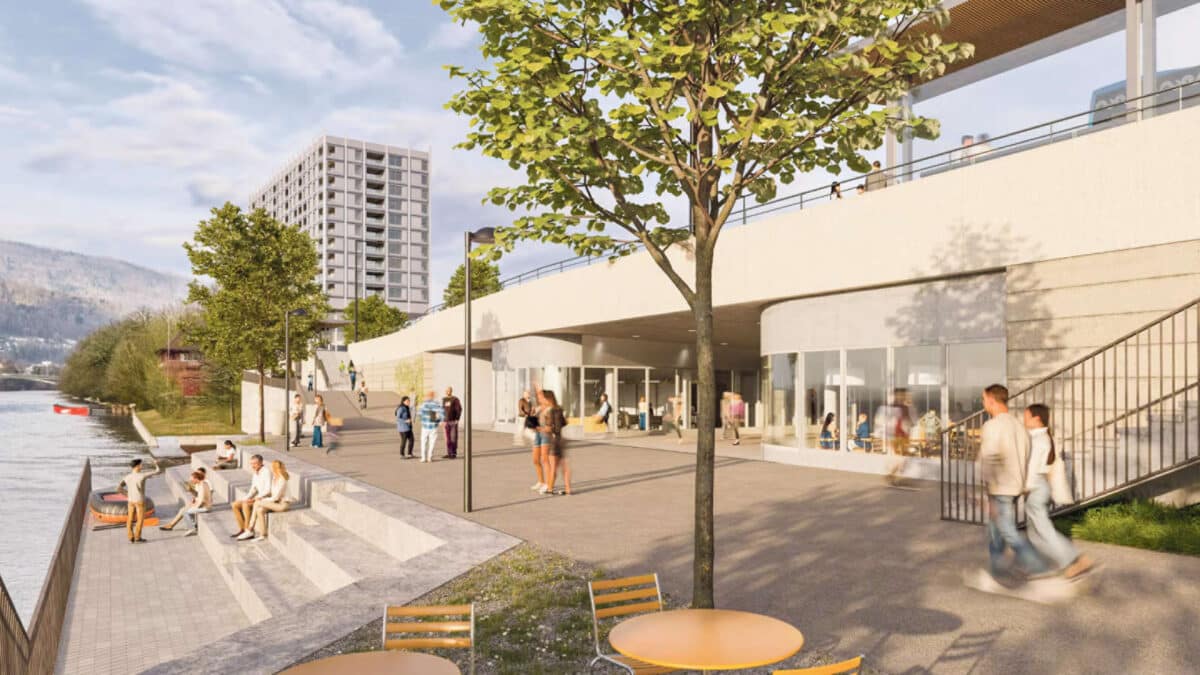 Bahnhofplatz Olten / Anzeiger Thal Gäu Olten