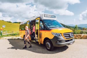Ein Angebot, das an Beliebtheit stetig zunimmt: der NaturparkBus im Thal.