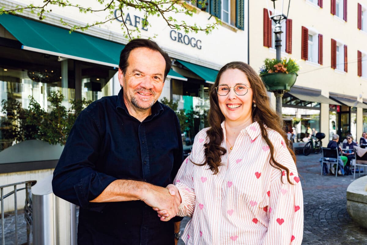 Klaus Kaiser und Nathalie Gruber